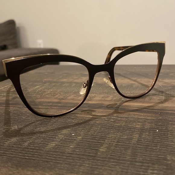 Authentic CHRISTIAN DIOR Cat Eye Glasses Havana - Picture 3 of 16